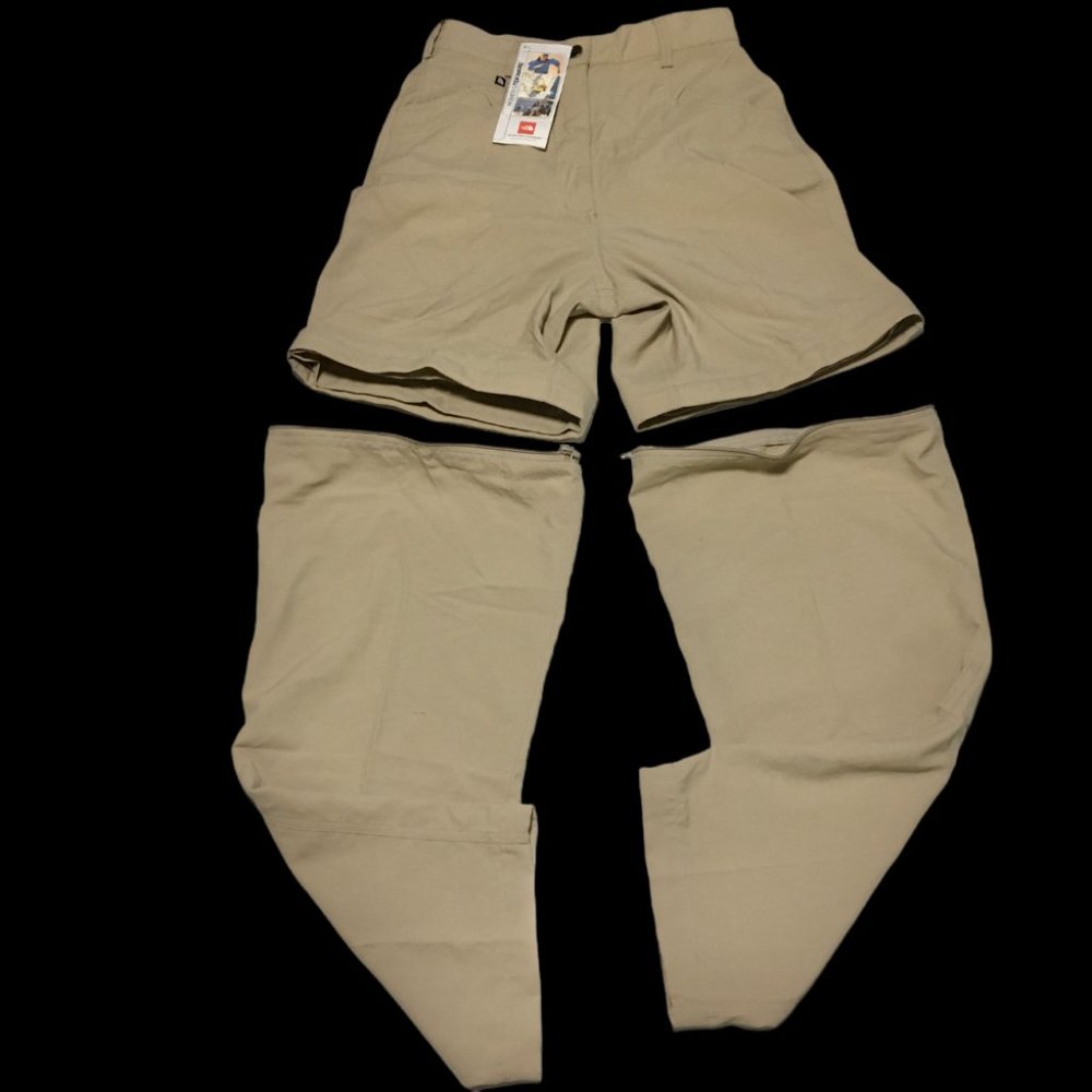 NWT The North Face Zip-Off Convertible Hiking Pants/Shorts Women's Sz 10 L NEW